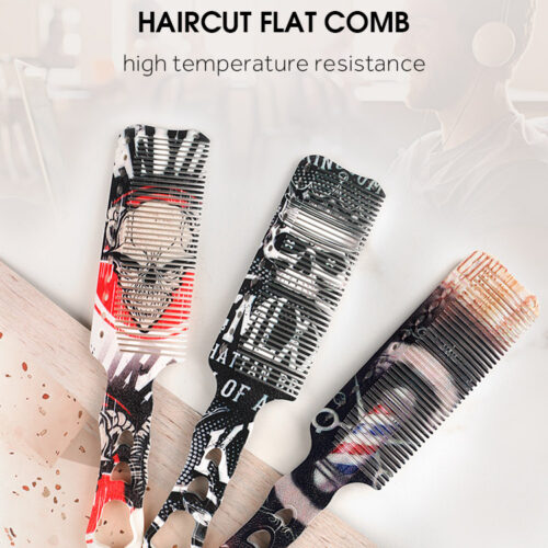 personalized barber flat top comb hair clipper comb2