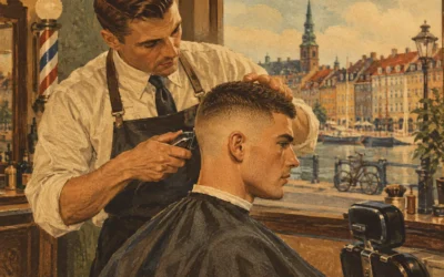 Bald fade klipning i København der sidder skarpt