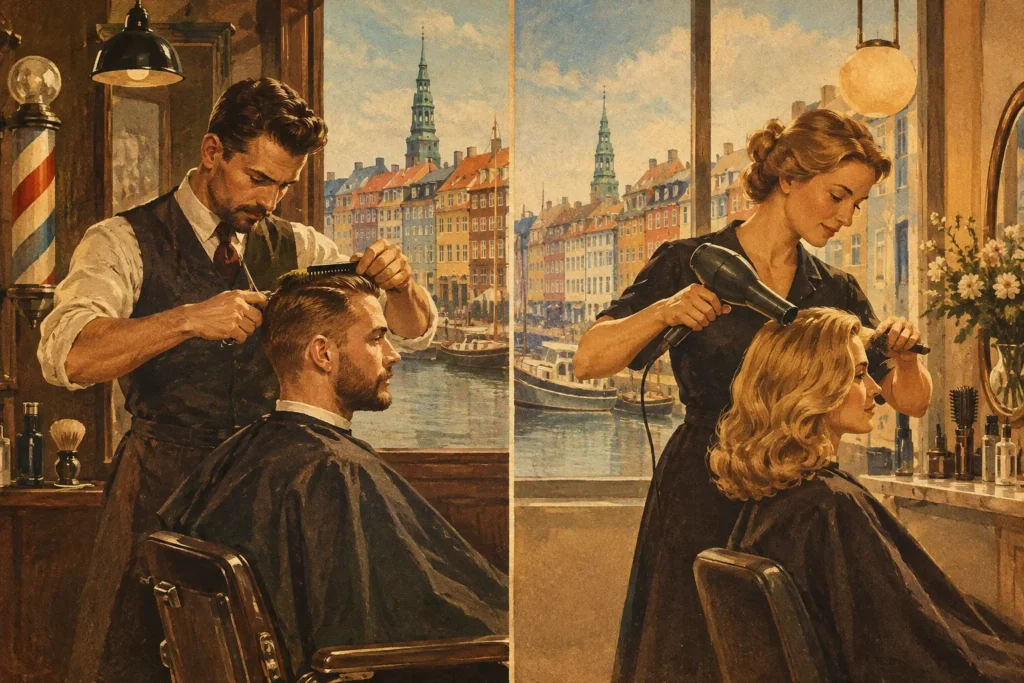 Barber versus frisør i København - hvad vælger du?